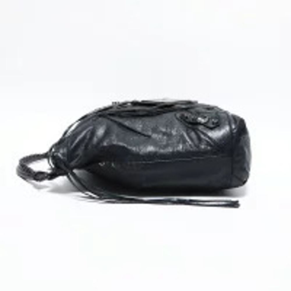 Balenciaga The Day Leather Shoulder Bag Black - Picture 4 of 13